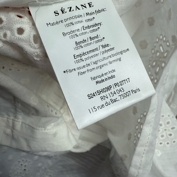 Sezane NELE SHIRT - Picture 9 of 11